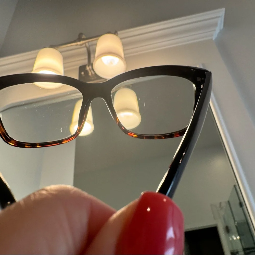Bobbi Brown Brooklyn Reading Glasses- 1.0 Black/Tortoise (2) - Picture 2 of 9